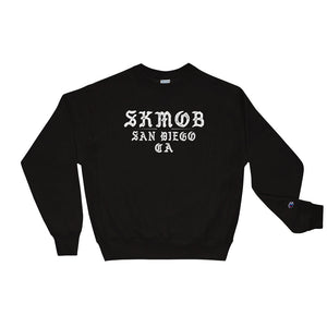 Open image in slideshow, SKMOB SAN DIEGO Black Champion Sweatshirt

