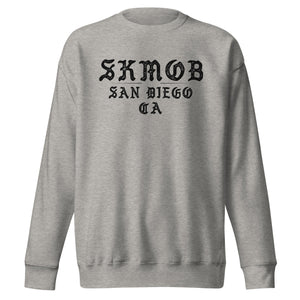 SKMOB SAN DIEGO ( Gray) Premium Crewneck Sweatshirt