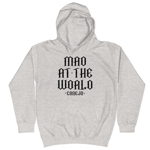 Open image in slideshow, Conejo: Mad At The World Kids Hoodie
