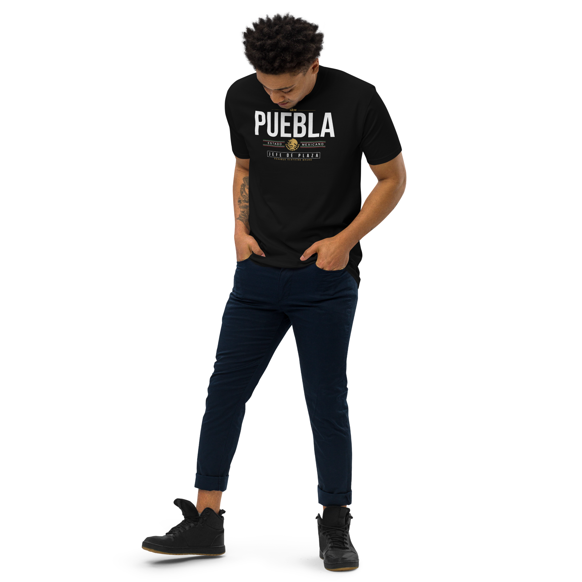 Puebla: Jefe De Plaza Premium Tee