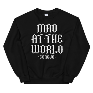 Open image in slideshow, &quot;Mad At The World&quot; Conejo Lyric Crewneck Sweater
