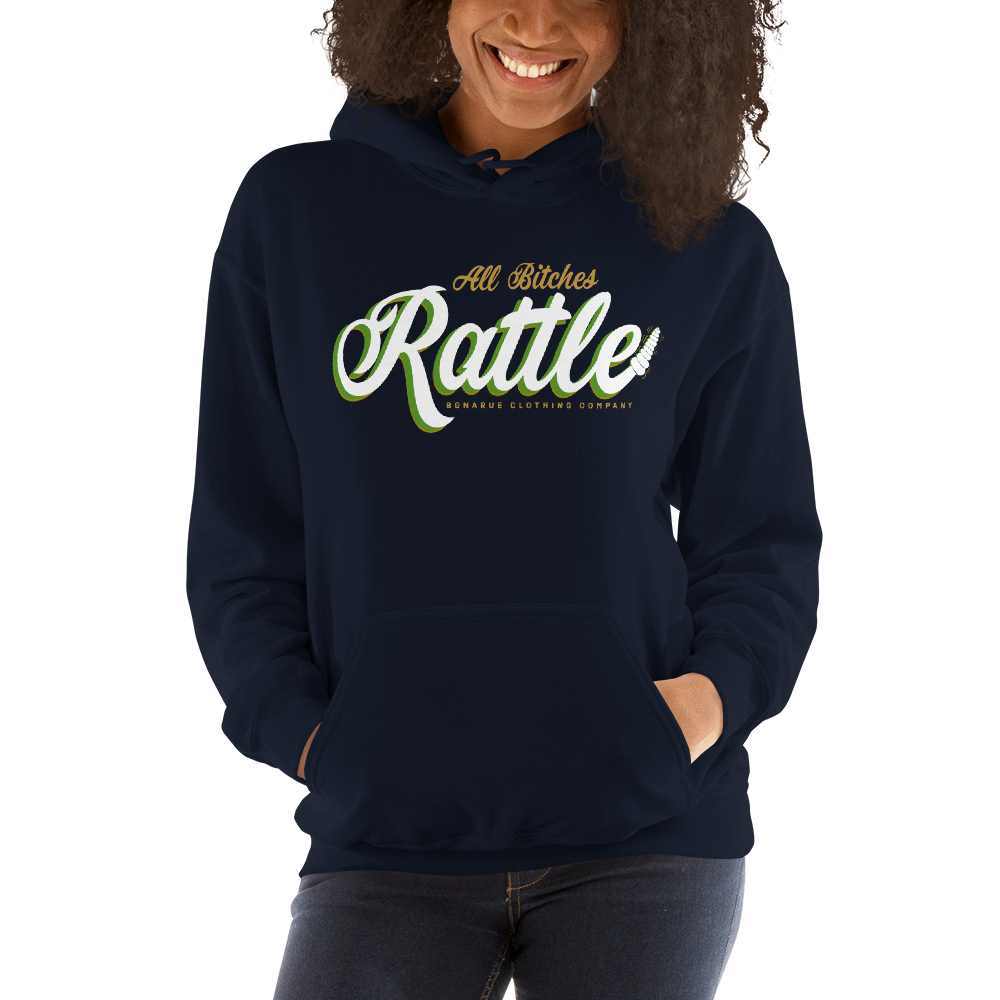 "All Bitches Rattle" Vol 2 Conejo Lyric Hoodie