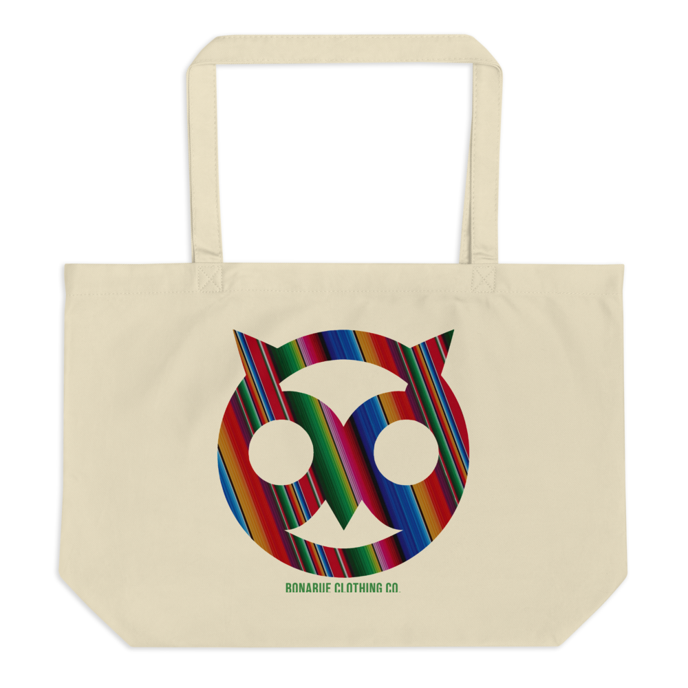 Bonarue Owl Organic Cotton Tote Bag