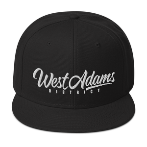 Open image in slideshow, West Adams District Snapback Hat
