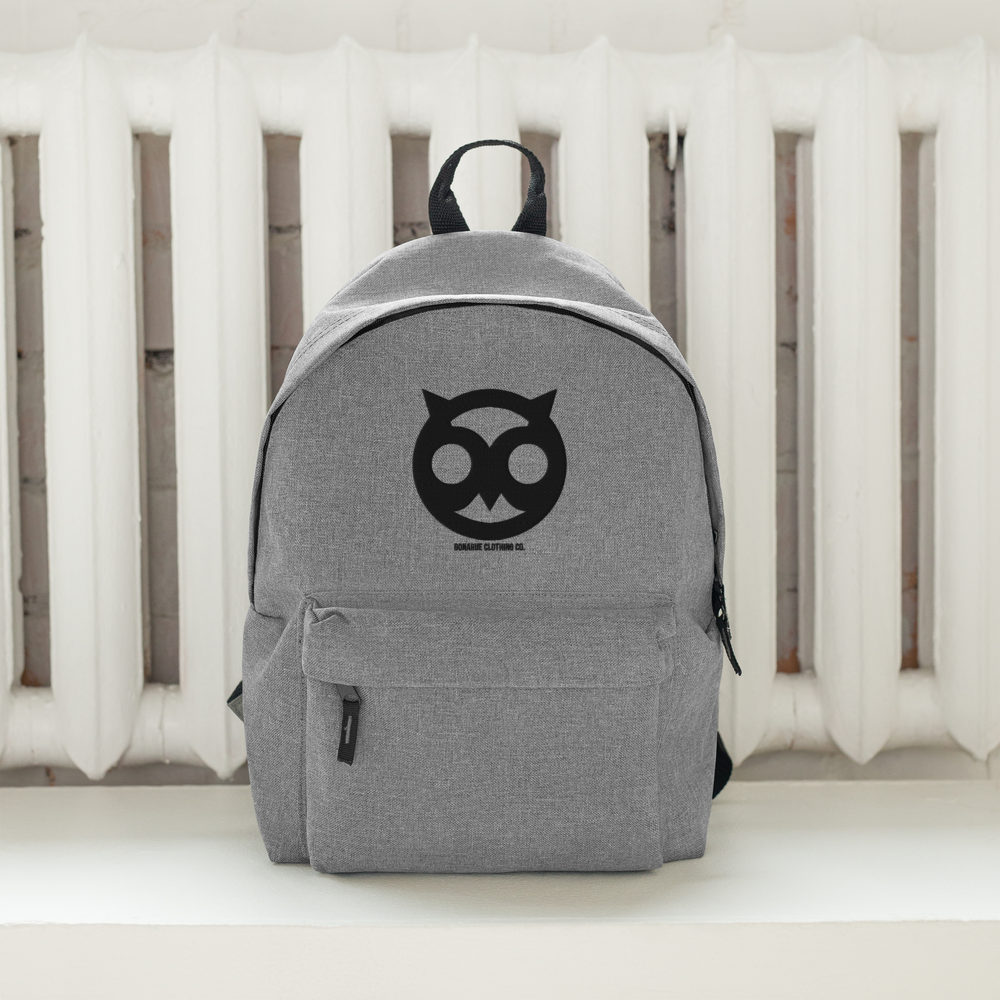Bonarue Owl Embroidered Backpack