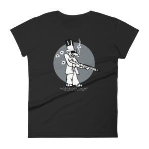 Open image in slideshow, Notorious Enemy Logo Women&#39;s short sleeve T-Shirt

