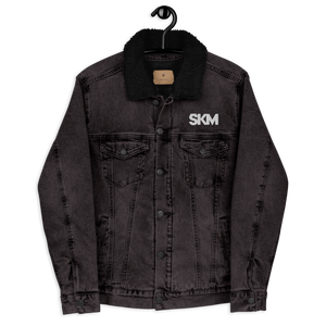 SKM Designer Denim Sherpa Jacket